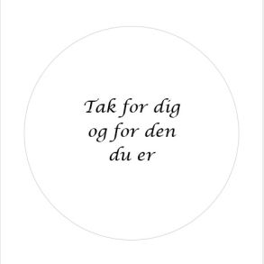 EtCitat - med eget citat