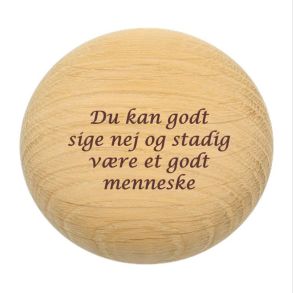 EtCitat - Du kan godt sige nej . . . .