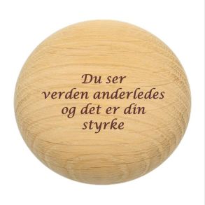 EtCitat - Du ser verden anderledes . . . .