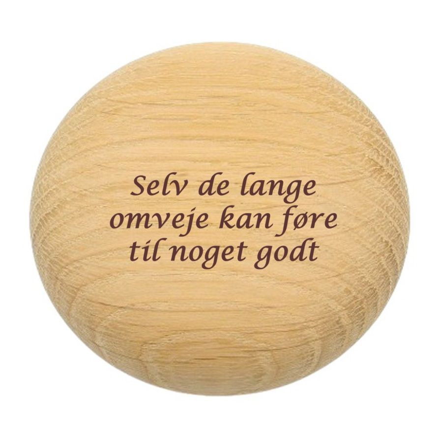 EtCitat - Selv de lange omveje . . . . 